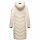 Navahoo Sahnekatzi Damen lange Winter Steppjacke B982 Cream Größe M - Gr. 38