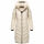Navahoo Sahnekatzi Damen lange Winter Steppjacke B982 Cream Größe L - Gr. 40