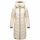 Navahoo Sahnekatzi Damen lange Winter Steppjacke B982 Cream Größe L - Gr. 40