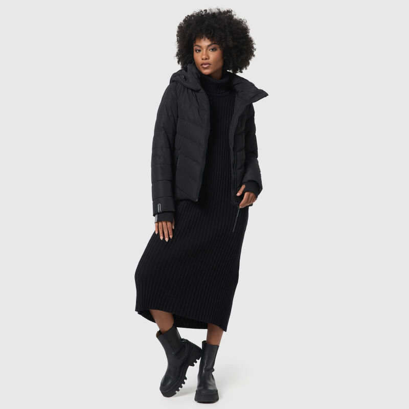 Marikoo Samuiaa Damen Steppjacke B986 Schwarz Größe XXXL - Gr. 46