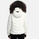 Marikoo Samuiaa Damen Steppjacke B986 Offwhite Größe M - Gr. 38