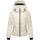 Marikoo Samuiaa Damen Steppjacke B986 Offwhite Größe M - Gr. 38