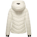 Marikoo Samuiaa Damen Steppjacke B986 Offwhite Größe M - Gr. 38