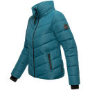 Marikoo Samuiaa Damen Steppjacke B986 Petrol Größe XS - Gr. 34