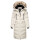 Marikoo Schneesternchen Damen Winterjacke Parka Mantel lang Kapuze B890 Offwhite Größe XS - Gr. 34