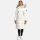 Marikoo Schneesternchen Damen Winterjacke Parka Mantel lang Kapuze B890 Offwhite Größe L - Gr. 40