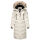 Marikoo Schneesternchen Damen Winterjacke Parka Mantel lang Kapuze B890 Offwhite Größe L - Gr. 40