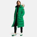 Marikoo Schneesternchen Damen Winterjacke Parka Mantel lang Kapuze B890 Smaragd Green Größe XS - Gr. 34