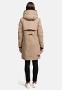 Navahoo Snowelf warme Damen Winterjacke B970 Taupe Grey Größe XL - Gr. 42