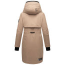 Navahoo Snowelf warme Damen Winterjacke B970 Taupe Grey Größe XL - Gr. 42