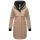 Navahoo Snowelf warme Damen Winterjacke B970 Taupe Grey Größe XL - Gr. 42