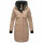 Navahoo Snowelf warme Damen Winterjacke B970 Taupe Grey Größe XXL - Gr. 44