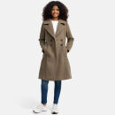 Navahoo Wooly Damen Trenchcoat Winter Mantel B661 Stone...