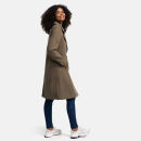 Navahoo Wooly Damen Trenchcoat Winter Mantel B661 Stone Brown Größe M - Gr. 38