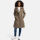 Navahoo Wooly Damen Trenchcoat Winter Mantel B661 Stone Brown Größe M - Gr. 38