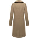 Navahoo Wooly Damen Trenchcoat Winter Mantel B661 Stone Brown Größe L - Gr. 40