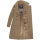 Navahoo Wooly Damen Trenchcoat Winter Mantel B661 Stone Brown Größe L - Gr. 40