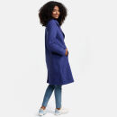 Navahoo Wooly Damen Trenchcoat Winter Mantel B661 Blue Violet Größe M - Gr. 38