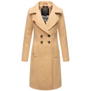 Navahoo Wooly Damen Trenchcoat Winter Mantel B661 Beige Größe S - Gr. 36