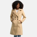 Navahoo Wooly Damen Trenchcoat Winter Mantel B661 Beige...