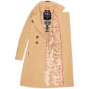 Navahoo Wooly Damen Trenchcoat Winter Mantel B661 Beige Größe M - Gr. 38