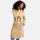 Navahoo Wooly Damen Trenchcoat Winter Mantel B661 Beige Größe M - Gr. 38