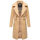Navahoo Wooly Damen Trenchcoat Winter Mantel B661 Beige Größe M - Gr. 38