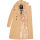 Navahoo Wooly Damen Trenchcoat Winter Mantel B661 Beige Größe M - Gr. 38
