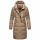Marikoo Yuikoo lange Damen Winterjacke B941 Taupe Grey-Größe XS - Gr. 34