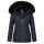Navahoo Umay Princess Damen Winter Steppjacke mit Fellkragen 900 Navy Größe XXXL - Gr. 46