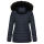 Navahoo Umay Princess Damen Winter Steppjacke mit Fellkragen 900 Navy Größe XXXL - Gr. 46