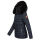 Navahoo Umay Princess Damen Winter Steppjacke mit Fellkragen 900 Navy Größe XXXL - Gr. 46