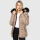 Navahoo Umay Princess Damen Winter Steppjacke mit Fellkragen 900 Taupe Größe XXXL - Gr. 46