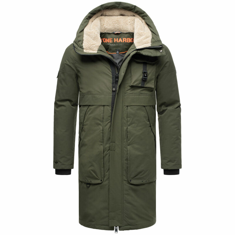 Stone Harbour Cyriaan XX Herren Winterjacke B760 Olive Größe XL - Gr. XL