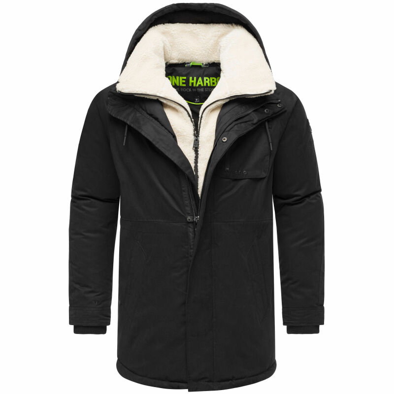 Stone Harbour Navroos XX Herren Winterjacke B761 Schwarz Größe L - Gr. L