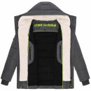 Stone Harbour Lauroo XX Herren Winterjacke B762 Anthrazit Größe M - Gr. M