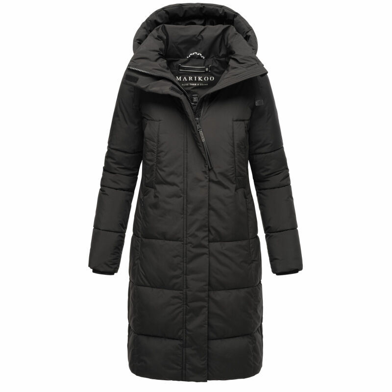 Marikoo Laryaa XVI Damen Winterjacke N001 Schwarz Größe M - Gr. 38