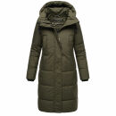 Marikoo Laryaa XVI Damen Winterjacke N001 Dark Olive Größe S - Gr. 36