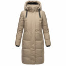 Marikoo Laryaa XVI Damen Winterjacke N001 Taupe Grey Größe L - Gr. 40