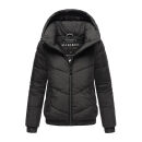 Marikoo Nayanaa Damen Winterjacke N002 Schwarz Größe XL - Gr. 42