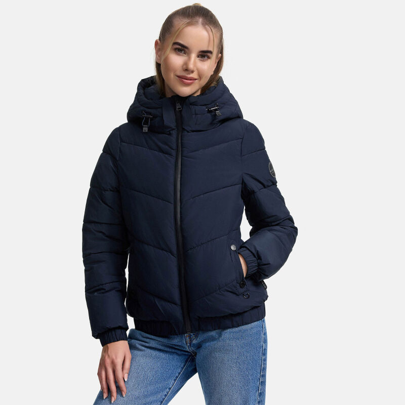 Marikoo Nayanaa Damen Winterjacke N002 Navy Größe M - Gr. 38