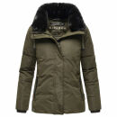 Navahoo Frostii XIV Damen Winterjacke N003 Dark Olive Größe S - Gr. 36