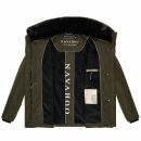 Navahoo Frostii XIV Damen Winterjacke N003 Dark Olive Größe S - Gr. 36