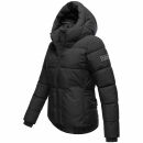 Navahoo Lachperle Damen Winterjacke N004 Schwarz Größe M - Gr. 38
