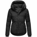 Navahoo Lachperle Damen Winterjacke N004 Schwarz Größe XL - Gr. 42