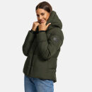 Navahoo Lachperle Damen Winterjacke N004 Dark Olive Größe M - Gr. 38