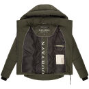 Navahoo Lachperle Damen Winterjacke N004 Dark Olive Größe M - Gr. 38