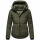 Navahoo Lachperle Damen Winterjacke N004 Dark Olive Größe M - Gr. 38