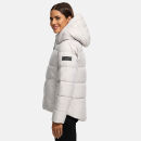 Navahoo Lachperle Damen Winterjacke N004 Light Grey Größe S - Gr. 36