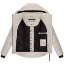 Navahoo Lachperle Damen Winterjacke N004 Light Grey Größe S - Gr. 36